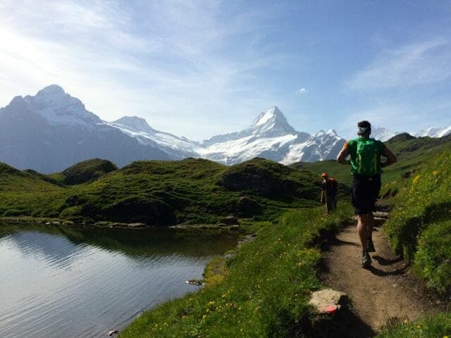 Finally, a trail surface that allows you look up and enjoy the view-- without falling flat on your face.