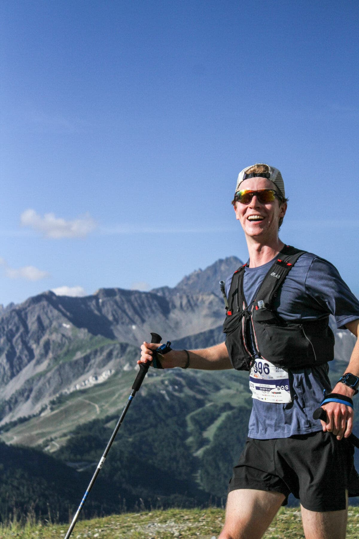 Chase Willie half way through the K1000 (Photo: Jordyn Milbrath)