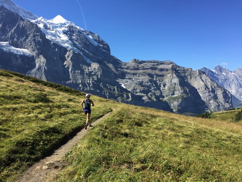 En route to Kleine Scheidegg