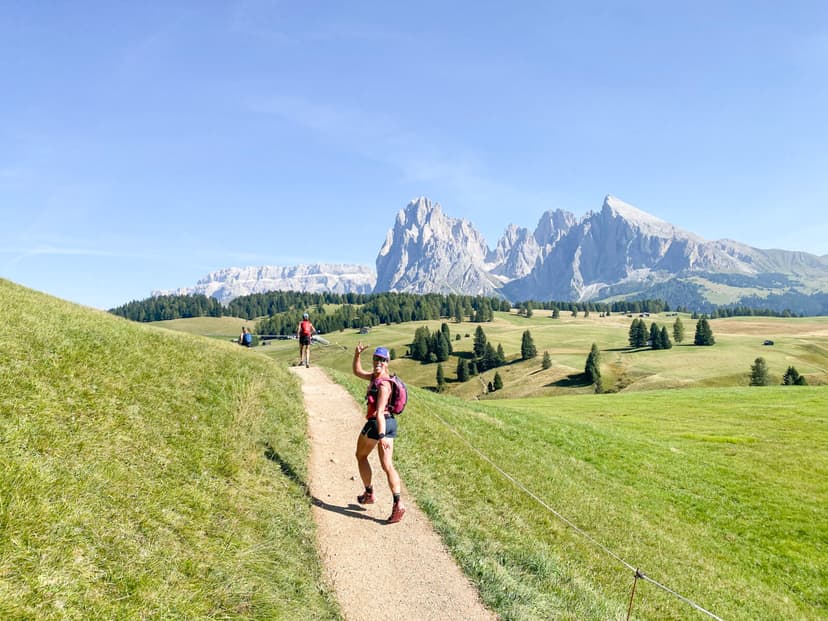 Italian Dolomites with Team Egg, Speck, and Potatoes