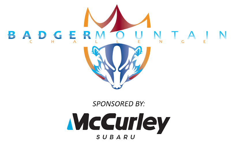 Badger Mountain trail race logo