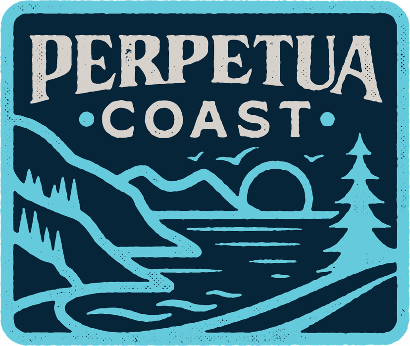 Perpetua Coast trail race logo