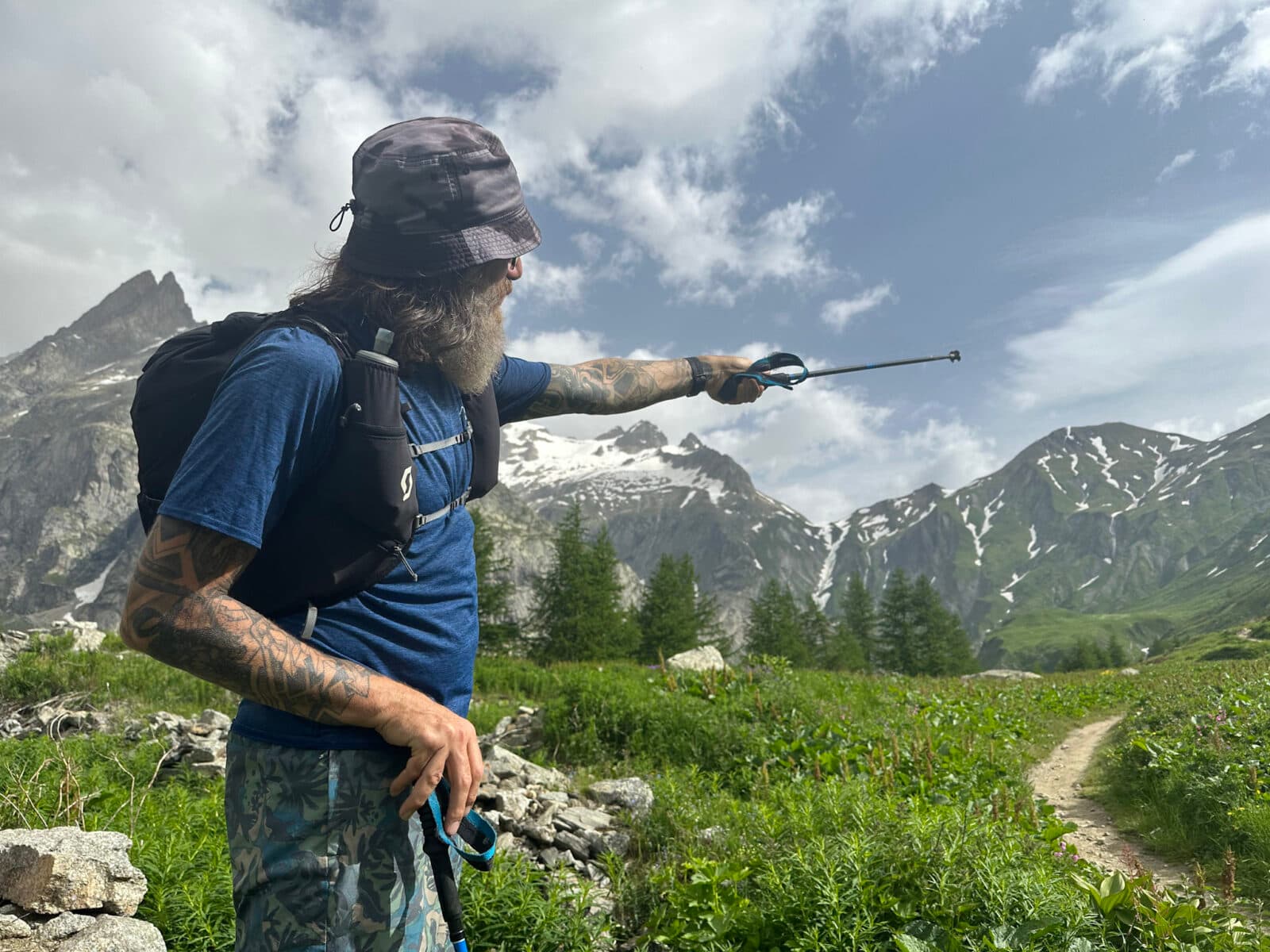 Run the Alps App: How to Get Around Self-Guided