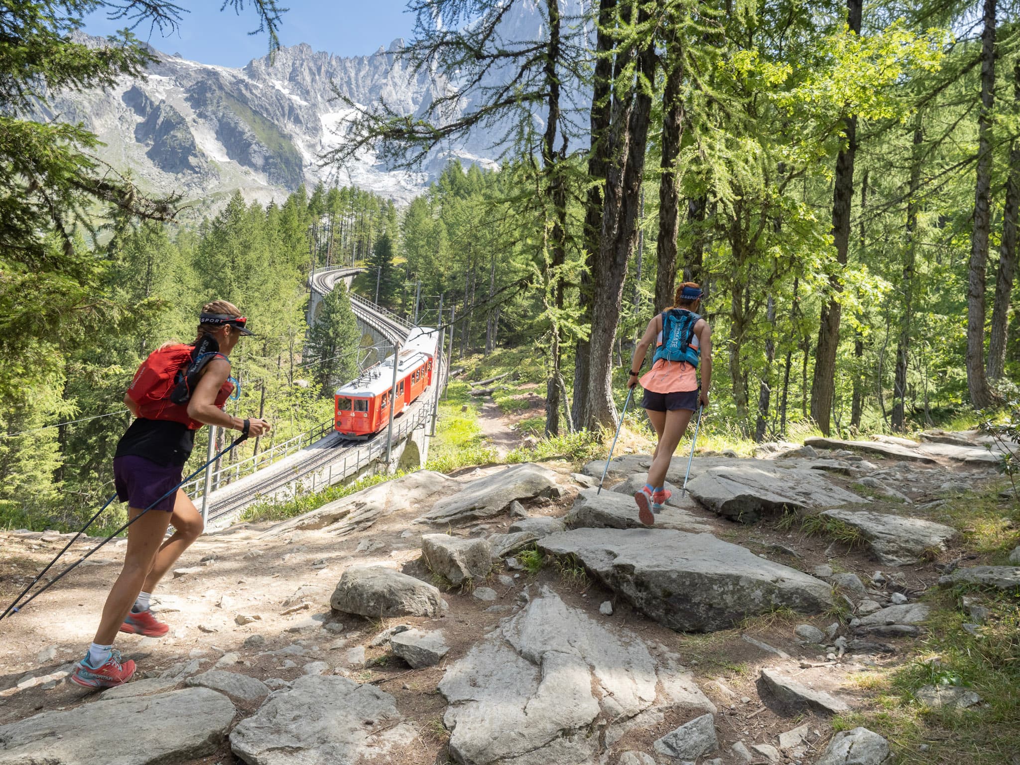 Running Trails and Riding the Rails in Chamonix