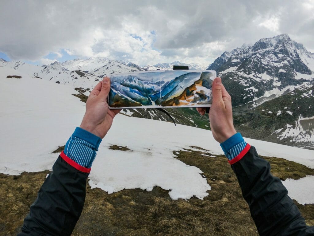 Max Romey's painting of Ferret/Fouly. (Photo: Max Romey)