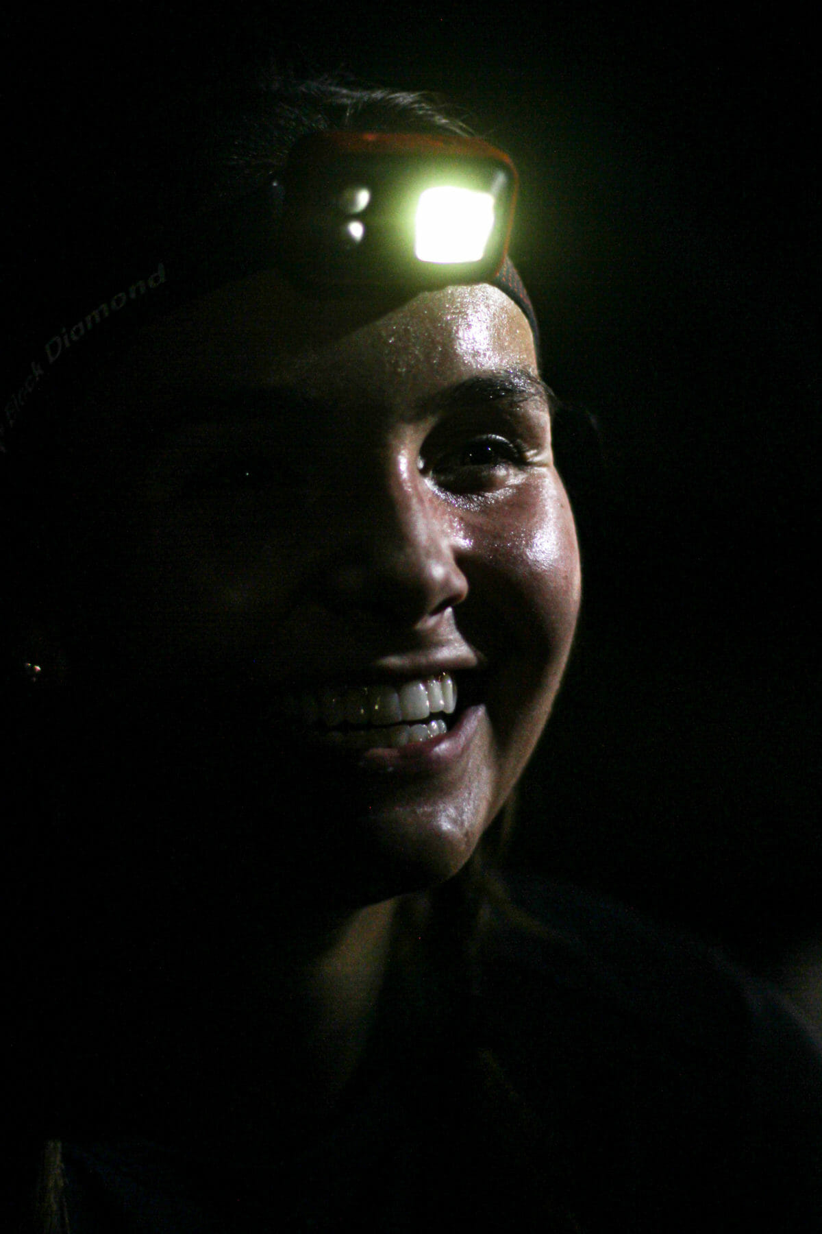 Jordyn Milbrath after the K1000 race. (Photo: Chase Willie)