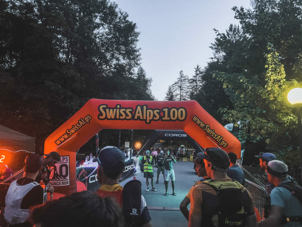 Swiss Alps 100 Start line