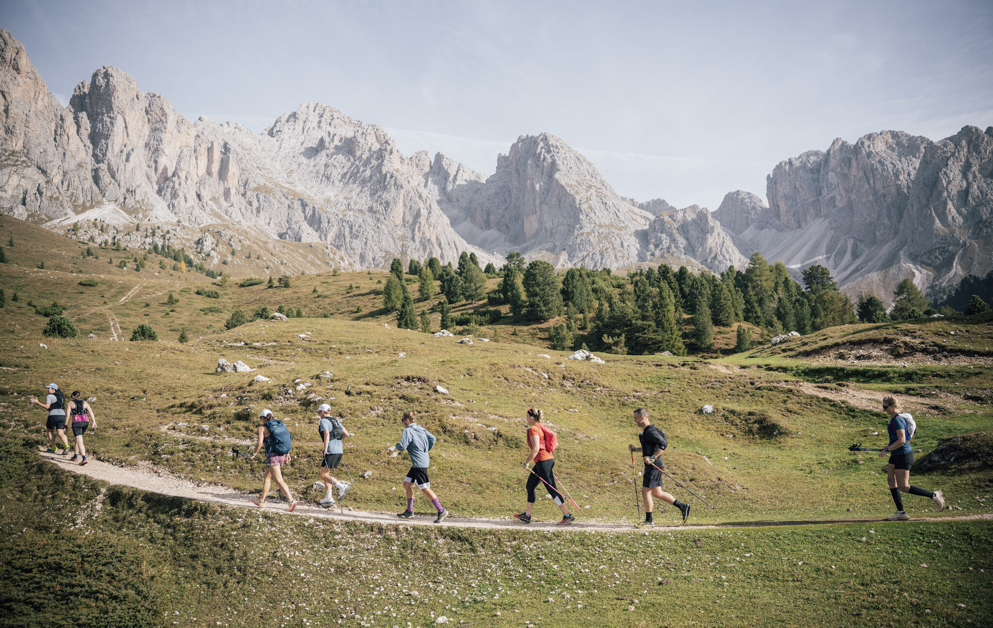 Courtney in the Dolomites