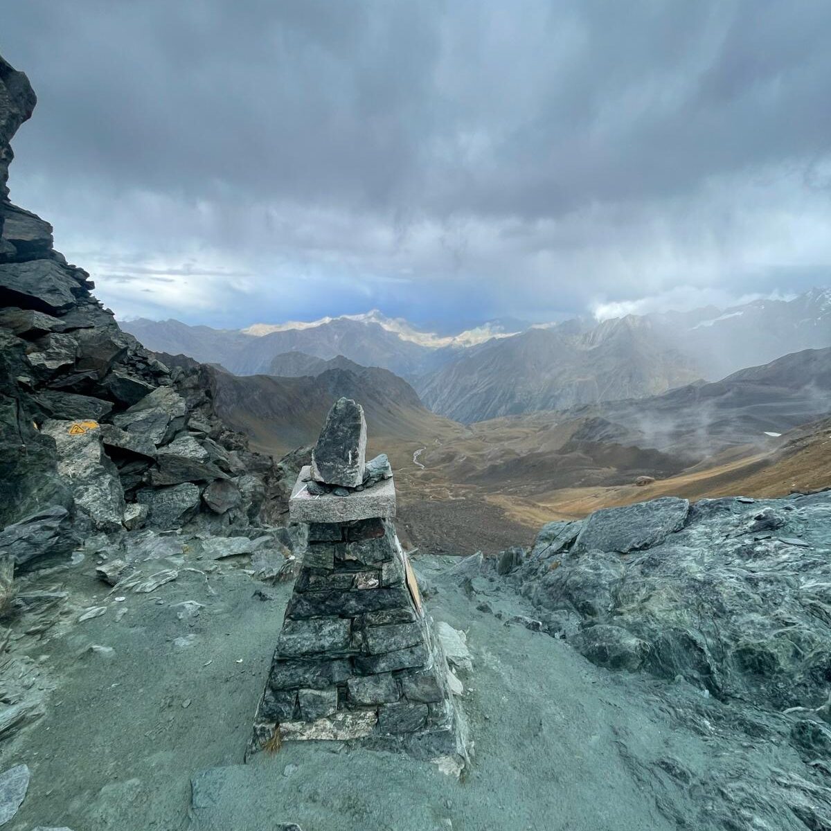 mountains on the Tor des Géants route