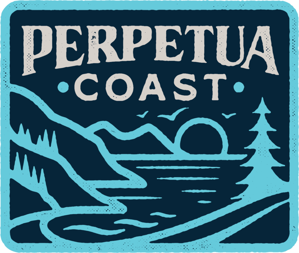 Perpetua Coast trail race logo